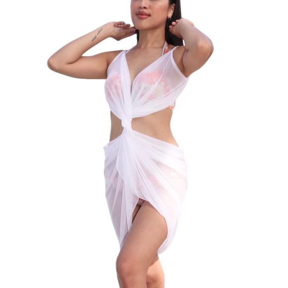 Embod Swimsuit Coverup Bikini Cover Up Sarong Wrap - Picture 1 of 7